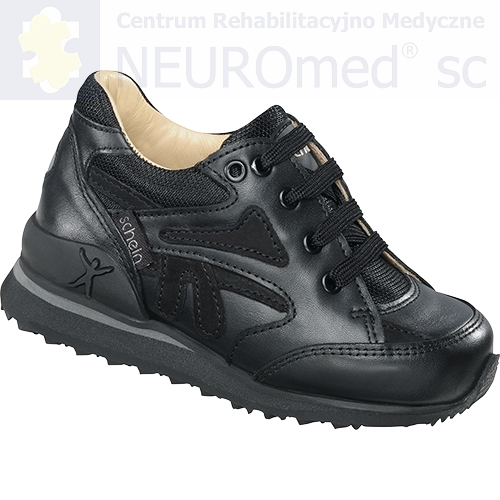 Obuwie ortopedyczne Schein buty ortopedyczne do ortez model Blacky centrum NEUROmed