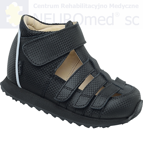 Obuwie ortopedyczne Schein buty ortopedyczne do ortez model Carbon centrum NEUROmed
